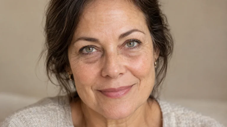 Dark circles and under-eye bags — illustrative close-up of the eye region
