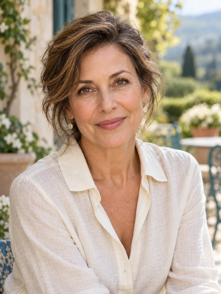 Can a dentist perform blepharoplasty? Illustrative portrait highlighting the eyes and eyelids